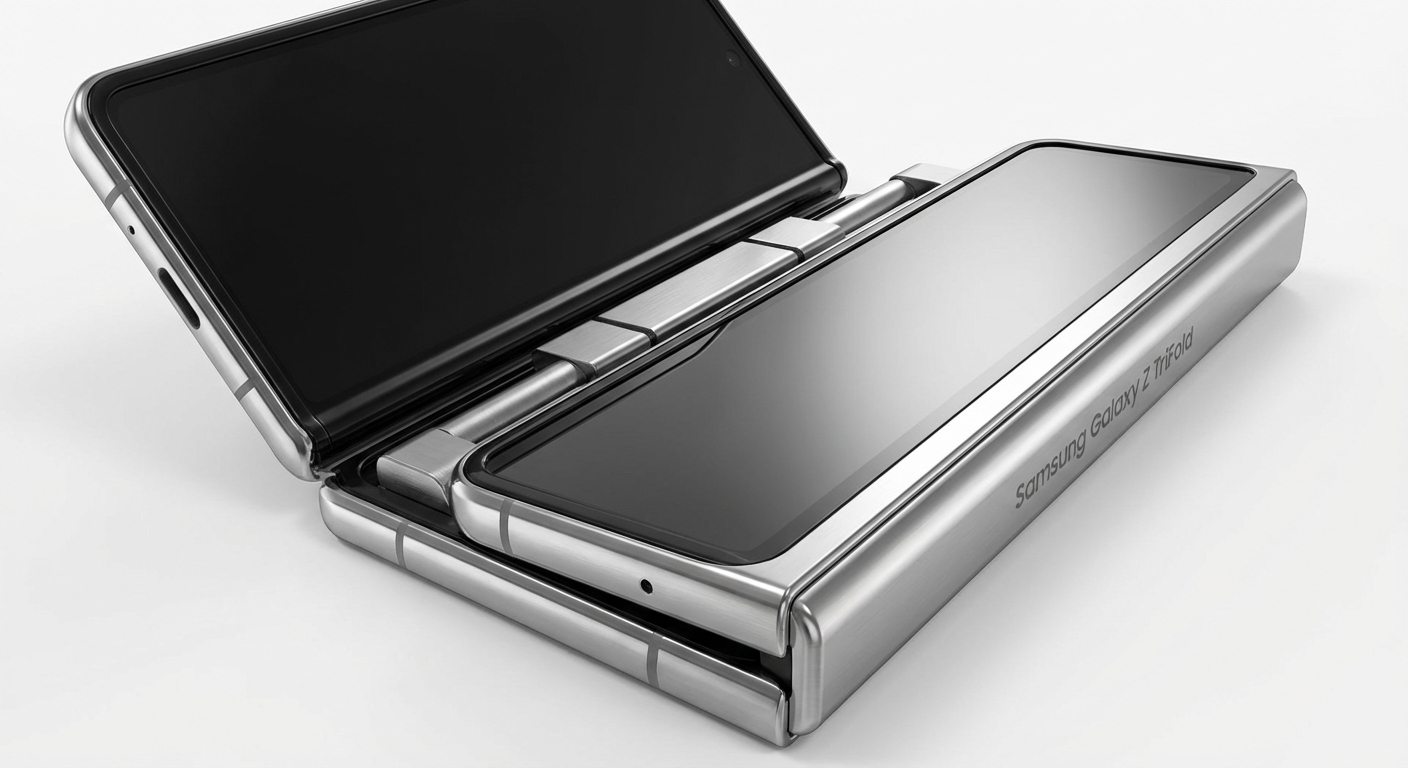 Samsung Galaxy Z TriFold lançado oficialmente com tela dobrável tripla e preço a partir de R$ 15.000