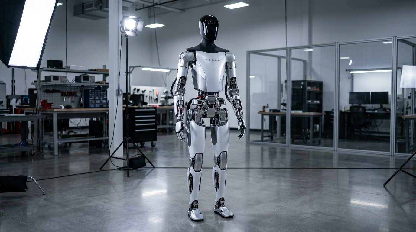 Tesla Optimus: Robô humanoide para automação com lançamento esperado até 2027, preço não divulgado