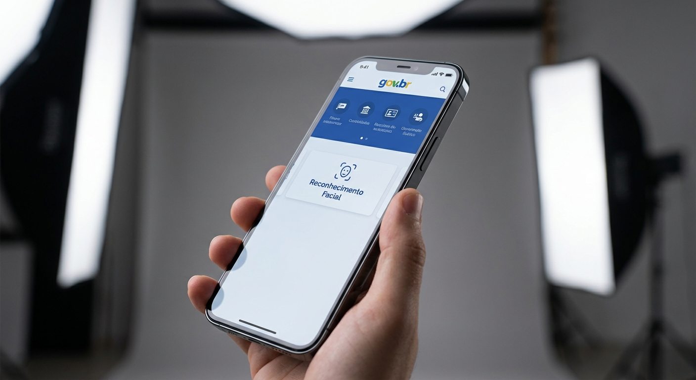 App Gov.br atualizado com acesso sem senha e reconhecimento facial por R$0