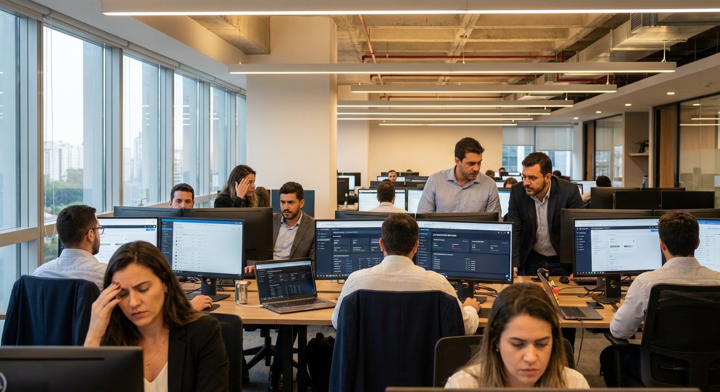 Automação do trabalho branco ameaça trabalhadores sem preparo no Brasil