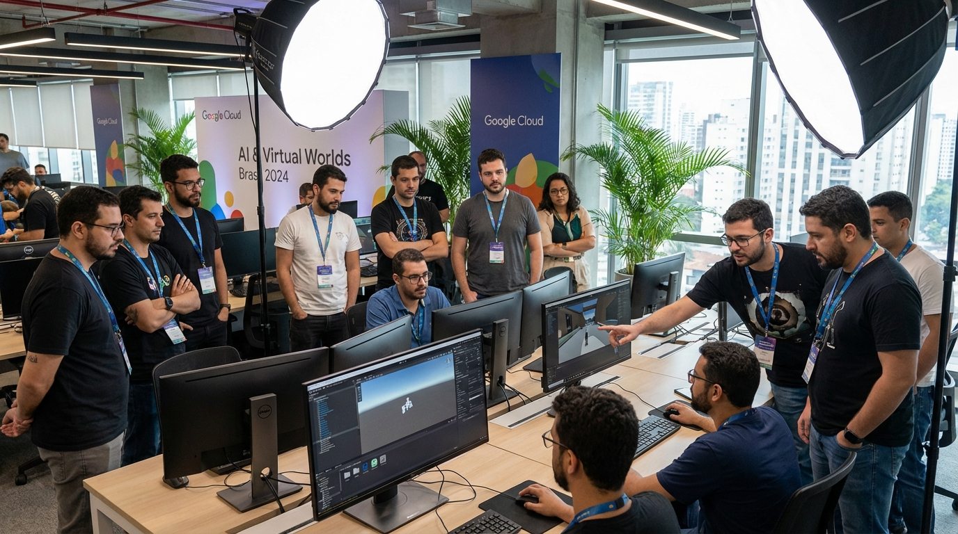 O Brasil está pronto para liderar o mercado de mundos virtuais gerados por IA?