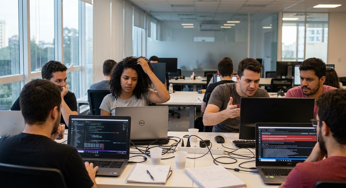 Colapso do software expõe vulnerabilidades ocultas em startups brasileiras