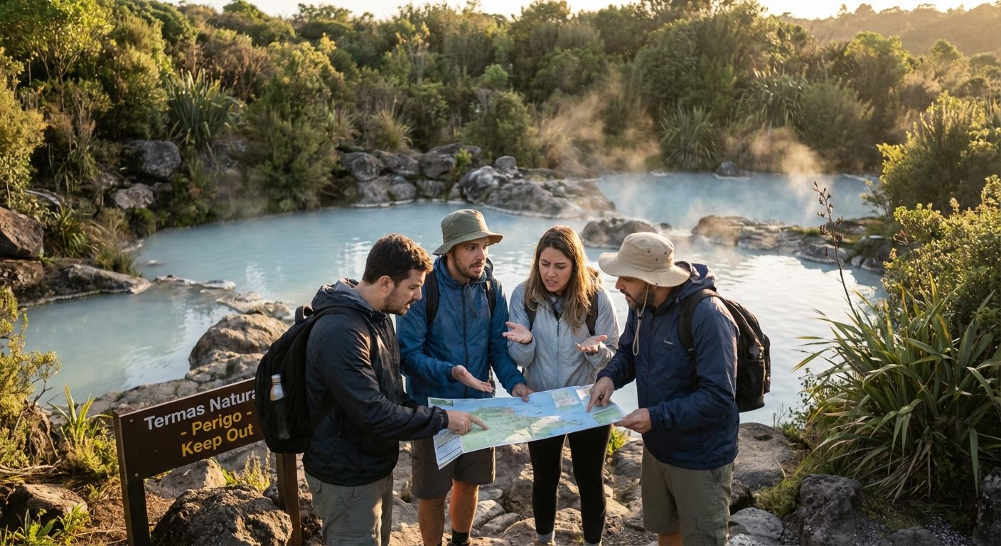 Como turistas brasileiros foram impactados por desinformação de IA sobre fontes termais