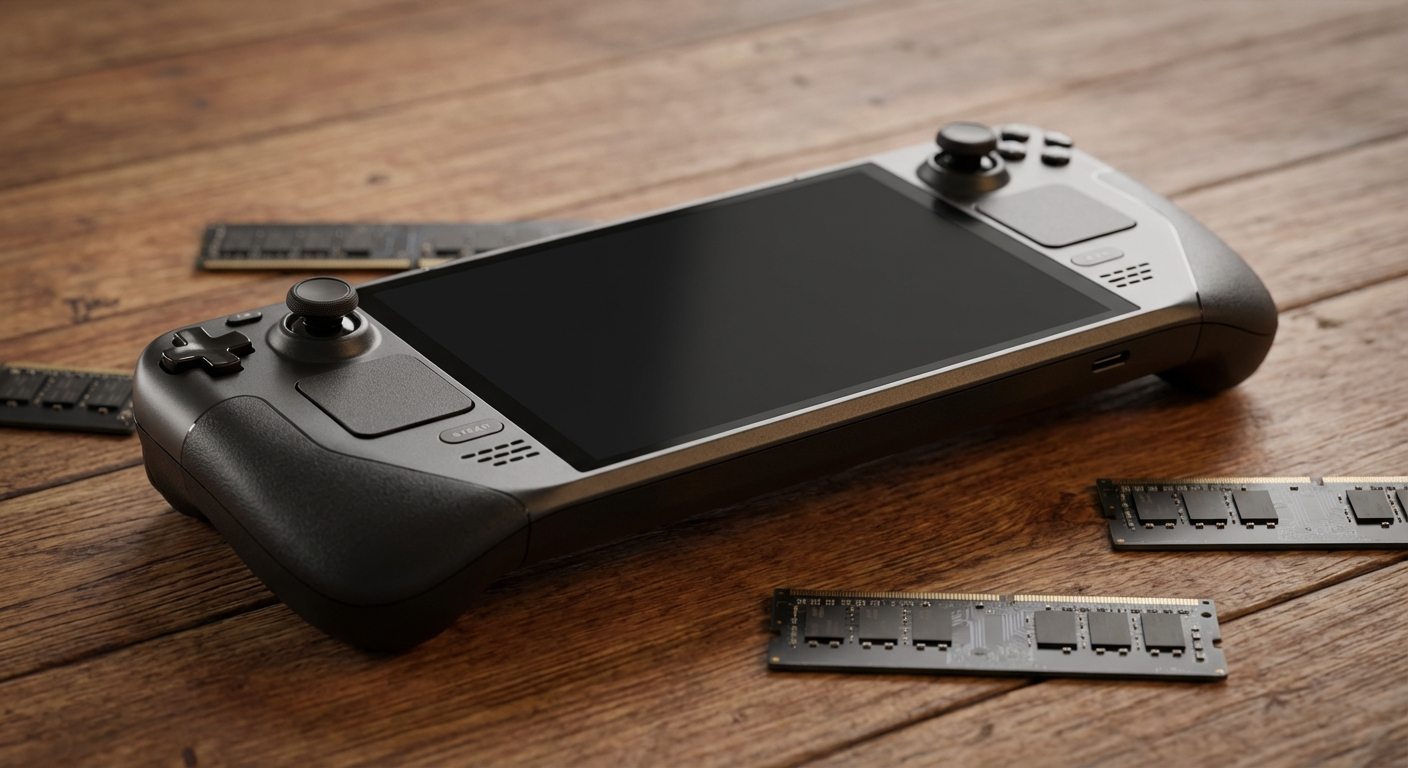 Crise global de RAM agrava escassez do Steam Deck OLED no Brasil