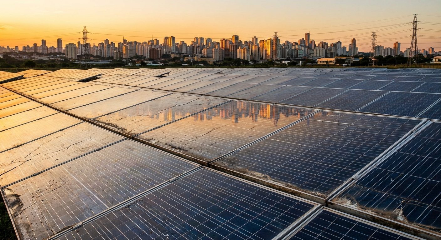 Energia noturna cara expõe fragilidade da matriz solar no Brasil