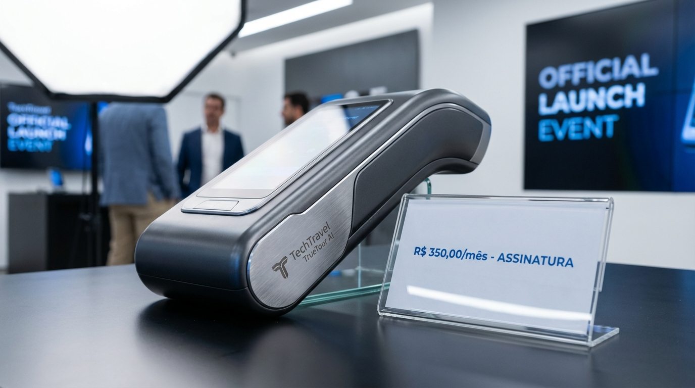 Lançamento oficial: TechTravel TrueTour AI com verificação automática por R$ 350,00/mês