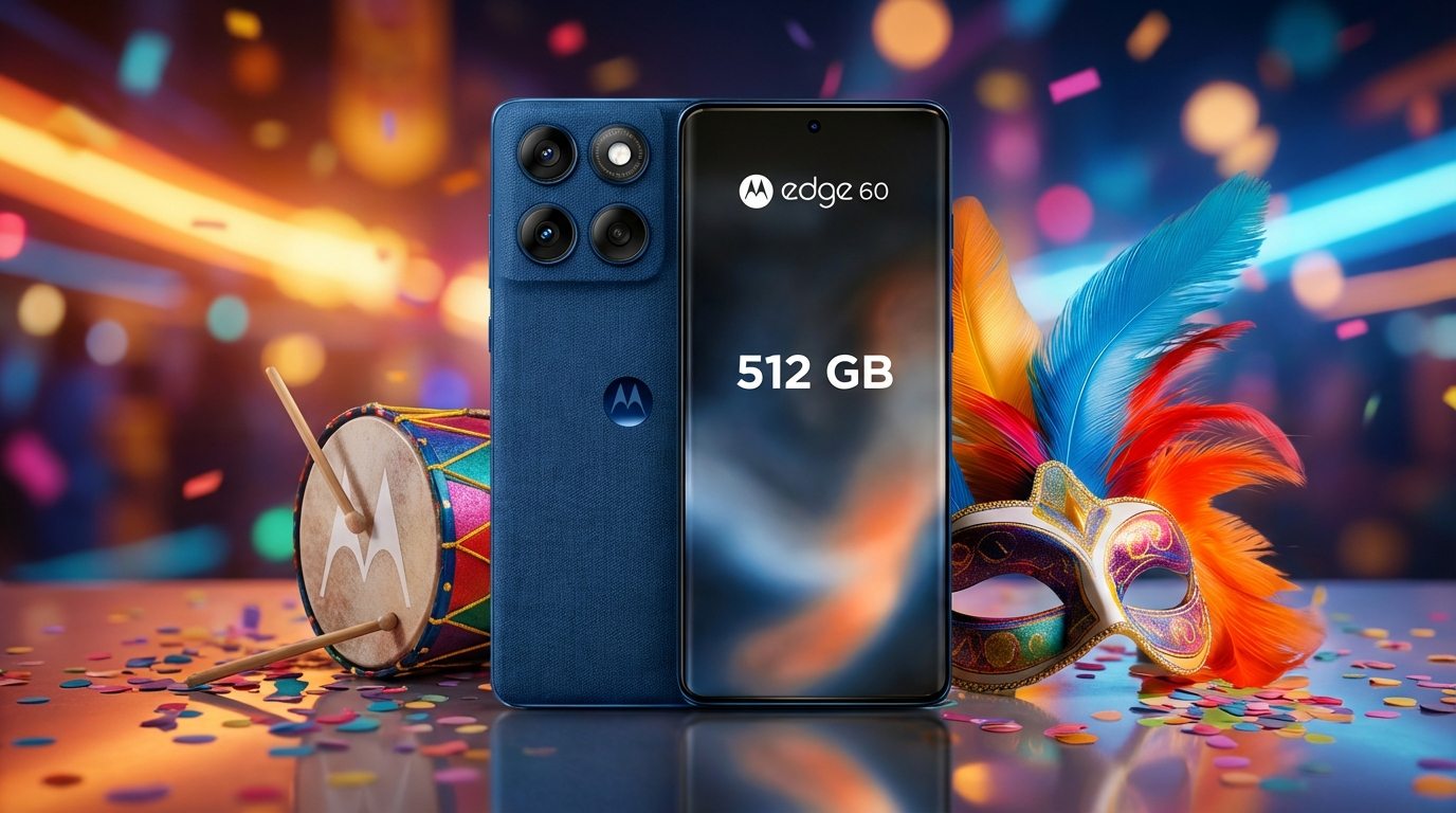 Motorola Edge 60 512 GB com preço reduzido é confirmado em anúncio oficial
