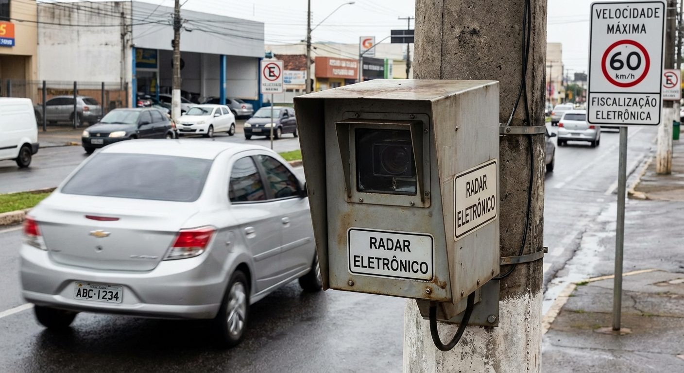 Multas por radar com IA ampliam riscos de injustiça e contestação no Brasil