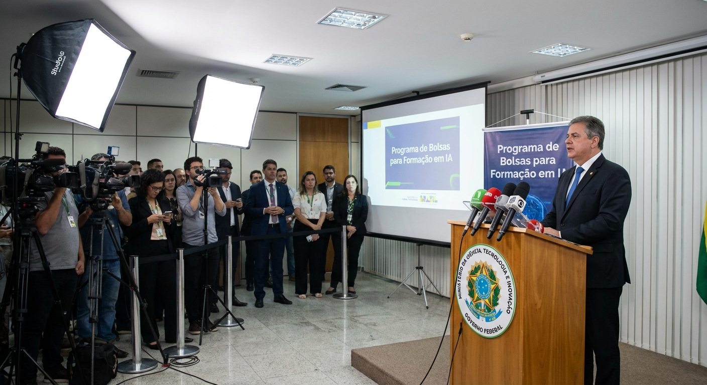 Programa de Bolsas para Formação em IA do Governo oferece 5 mil vagas gratuitas