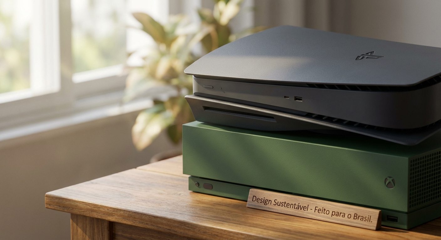 Redução de armazenamento em consoles esconde impacto energético subestimado no Brasil