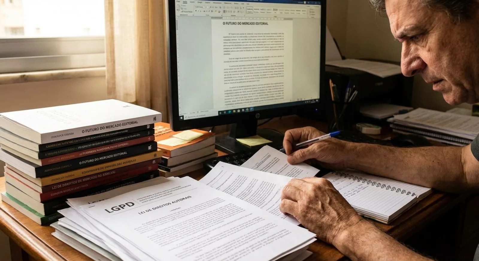Riscos ocultos da IA no mercado editorial brasileiro ignoram LGPD e direitos autorais