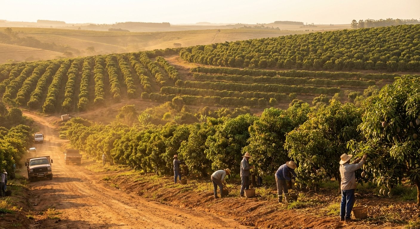 Riscos ocultos na maior fazenda de frutas do Brasil em meio à pressões globais