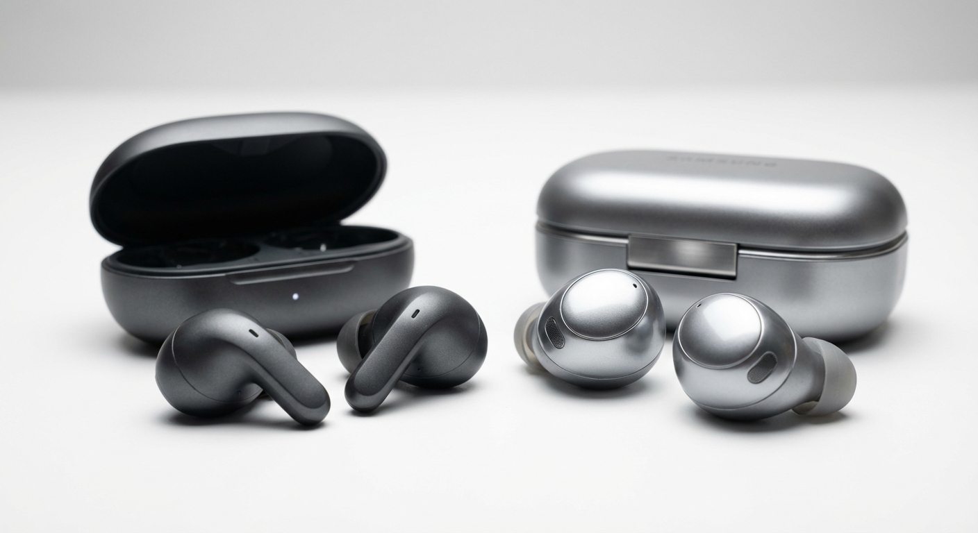 Samsung Galaxy Buds 4 e 4 Pro: vazamento revela novo design e case redesenhado, sem preço oficial