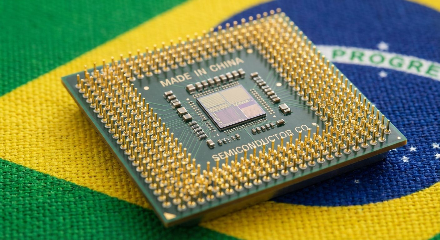 Sanções dos EUA expõem vulnerabilidade brasileira a semicondutores chineses