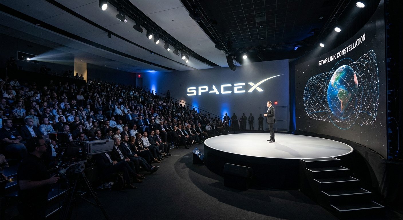 SpaceX anuncia constelação de 1 milhão de satélites para suporte a IA em cloud, preço não divulgado