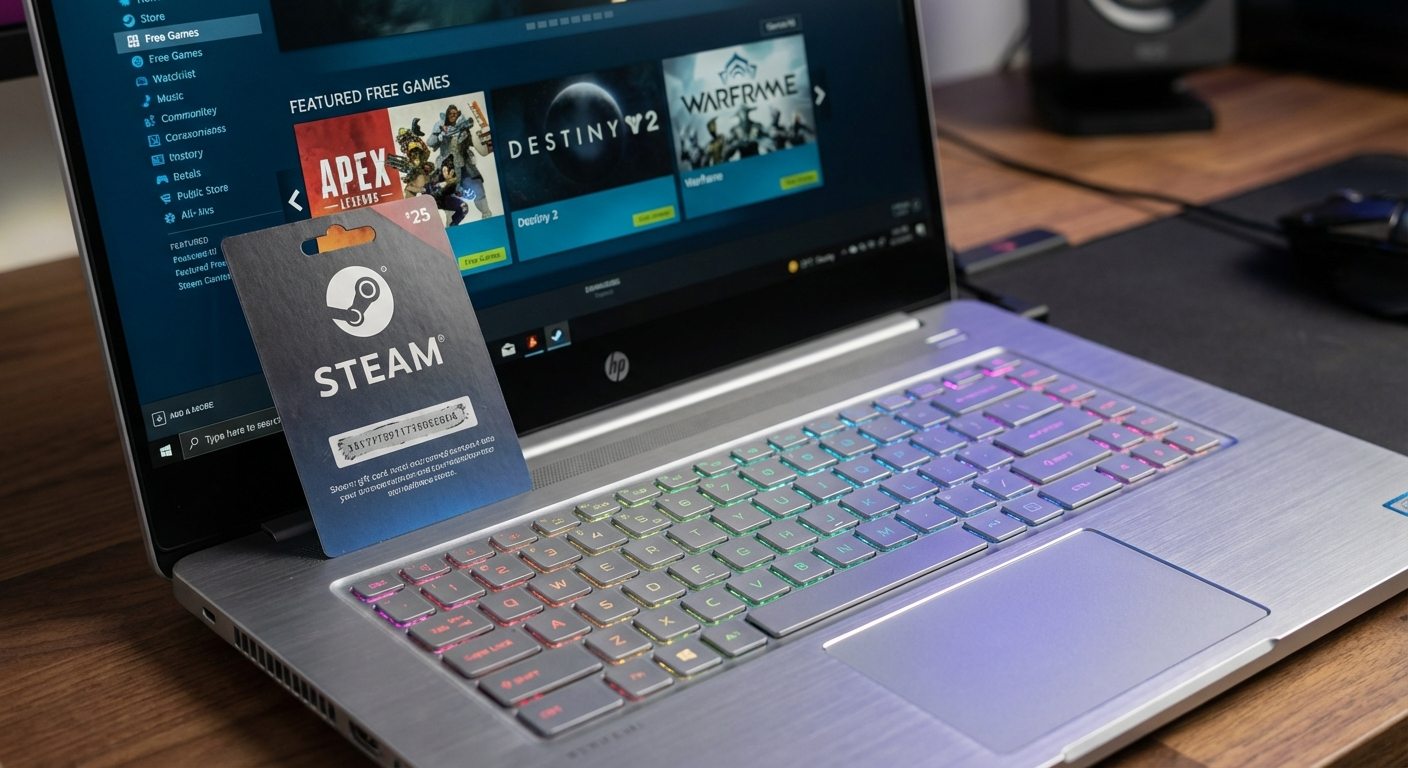 Steam oferece 4 jogos grátis por semana com resgate limitado, preço R$0