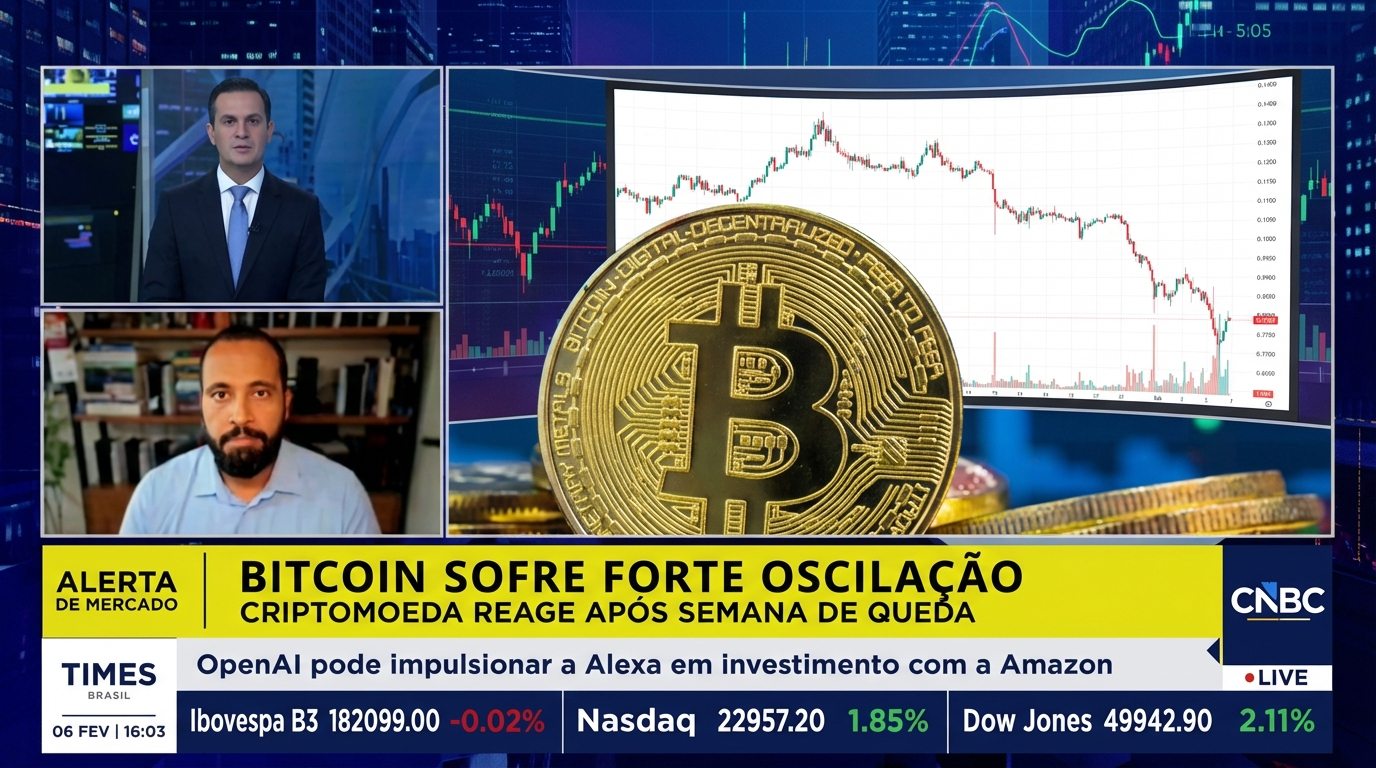 Volatilidade do Bitcoin ameaça adoção massiva no mercado brasileiro