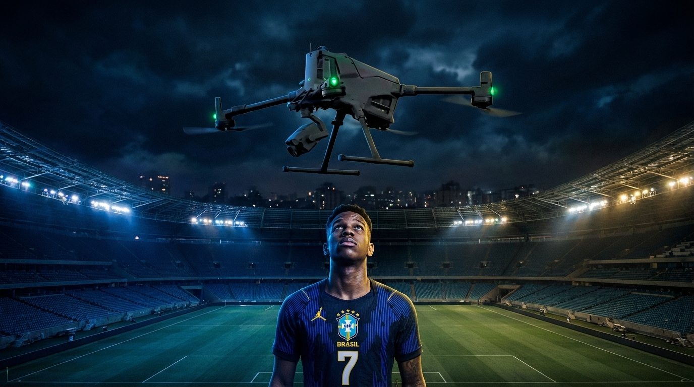 Drone Inteligente da PMDF com reconhecimento e monitoramento em tempo real