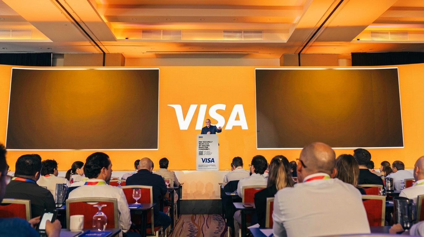 Visa oficializa agentes de IA para transações financeiras com bancos latinos