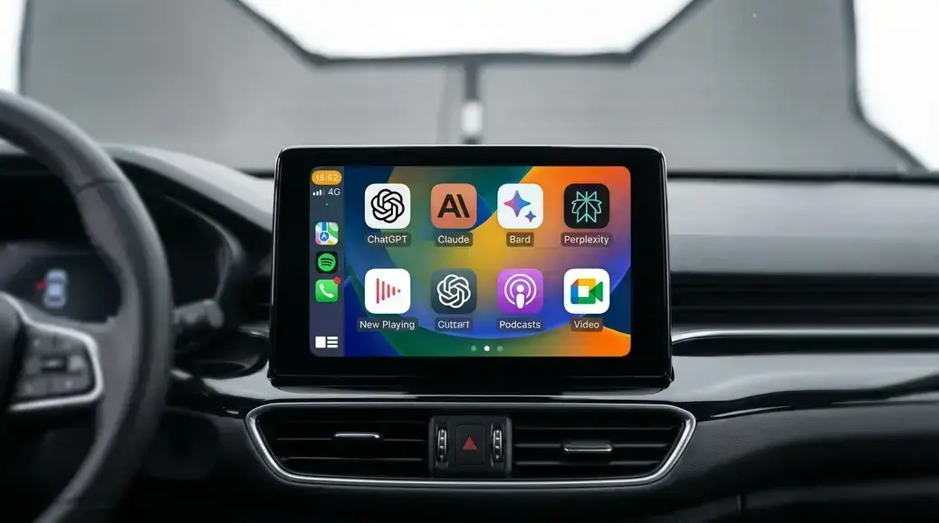 CarPlay recebe ChatGPT e Perplexity no iPhone com iOS 26.4