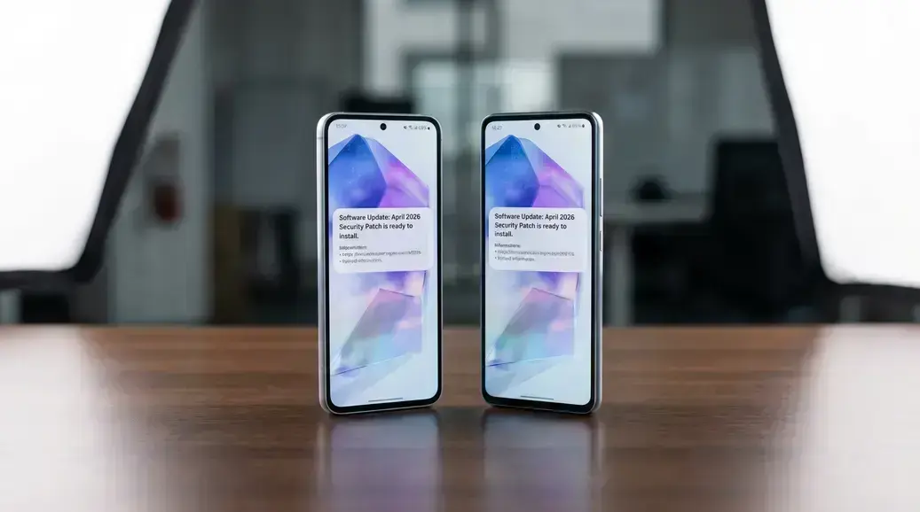 Galaxy A55 e A53 recebem patch de abril de 2026 com 47 correções
