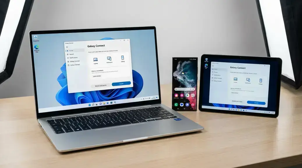 Samsung libera Galaxy Connect para PCs Windows 11 de outras marcas