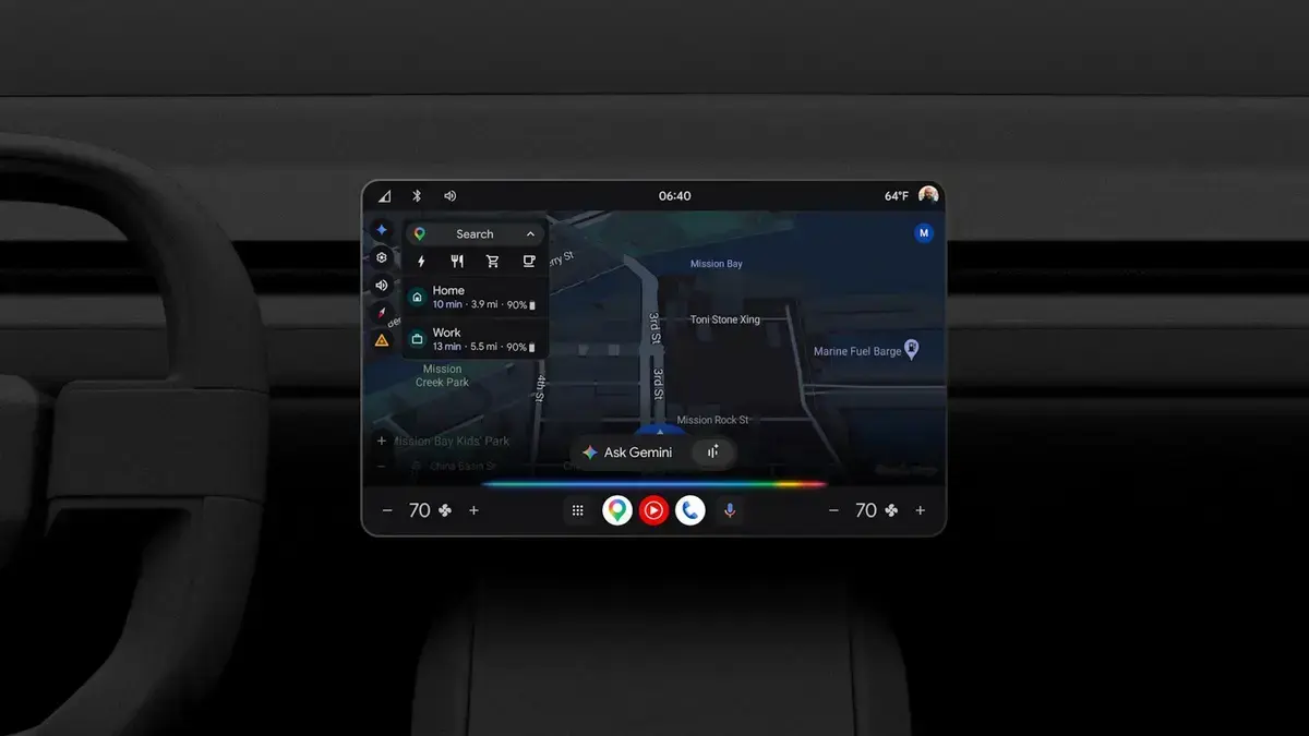 Gemini chega aos carros com Google built-in e promete comandos de voz mais naturais
