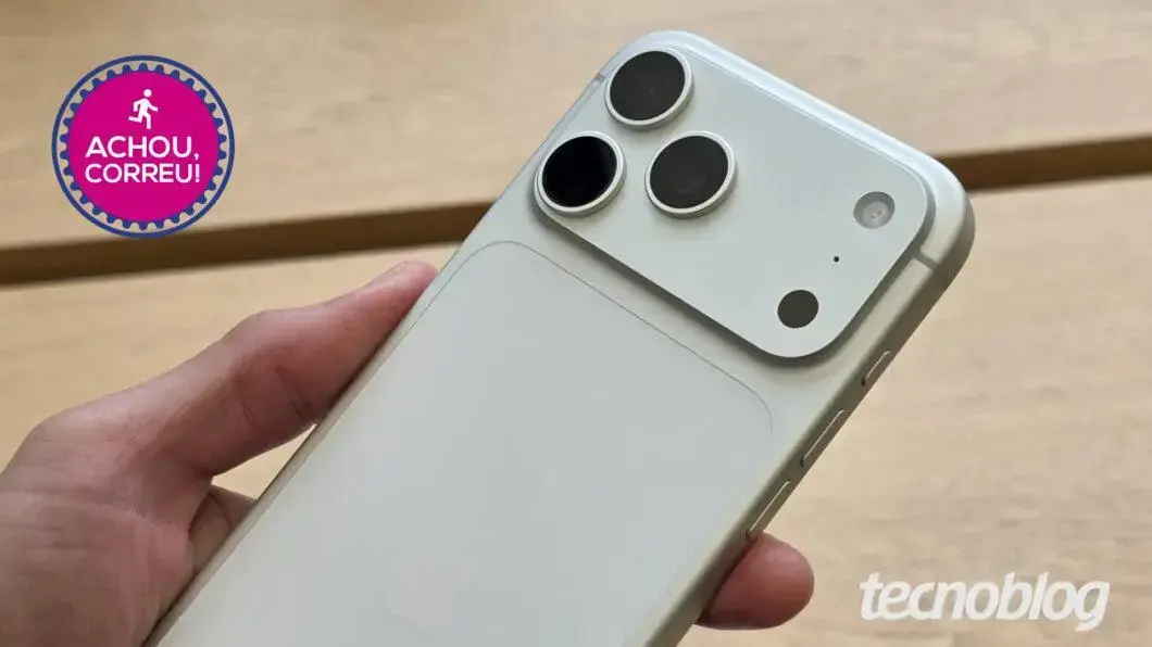iPhone 17 Pro Max de 256 GB em oferta no Magalu com cupom ALO10
