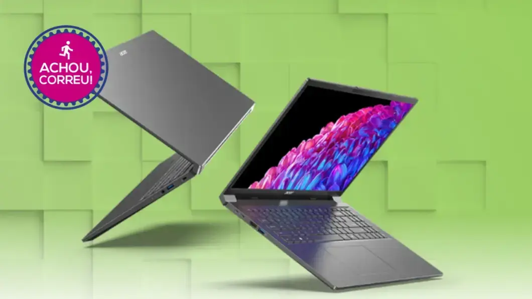 Acer Aspire 16 cai para R$ 4 mil com cupom e vira opção para estudo e produtividade