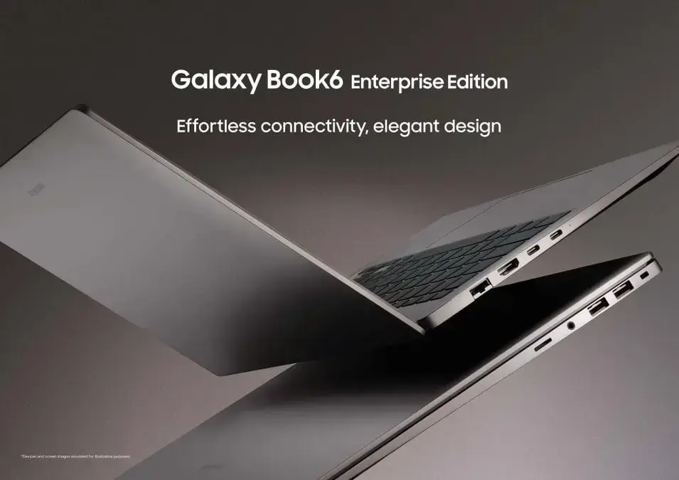 Samsung leva Galaxy Book 6 ao mercado corporativo com foco em gestão e segurança