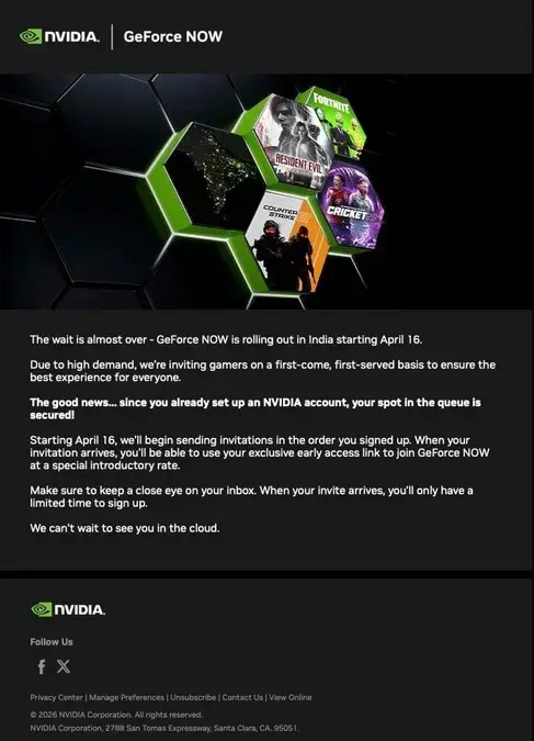 Samsung pode liberar GeForce Now em TVs com Tizen na Índia