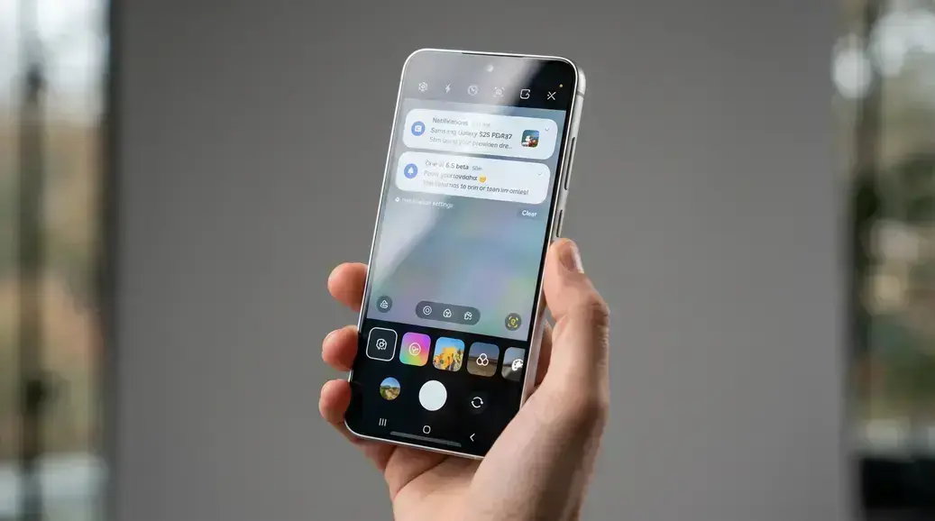 Samsung libera beta 2 da One UI 8.5 para o Galaxy S25 FE com correções e mais segurança