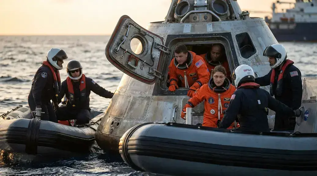 Artemis II retorna em segurança após viagem ao redor da Lua