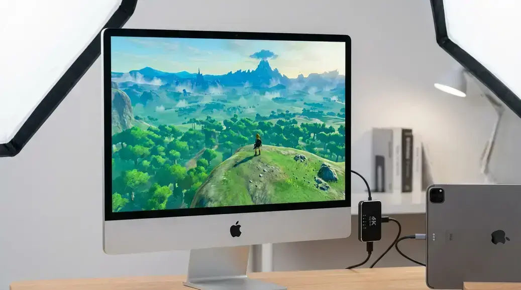 Como transformar um iMac antigo em monitor para Switch 2, PS5 e Xbox