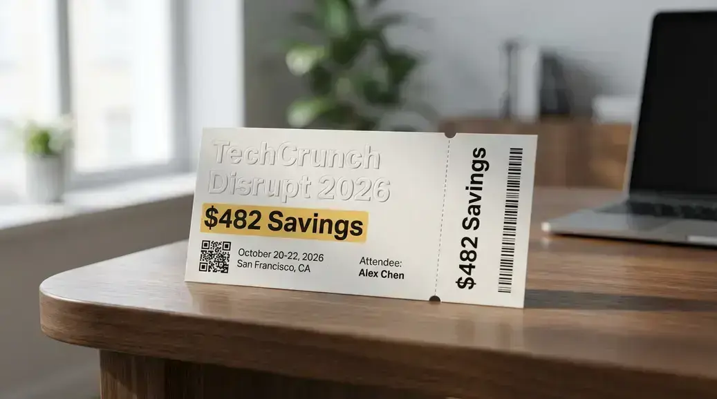 TechCrunch Disrupt 2026 tem desconto de até US$ 482 por tempo limitado