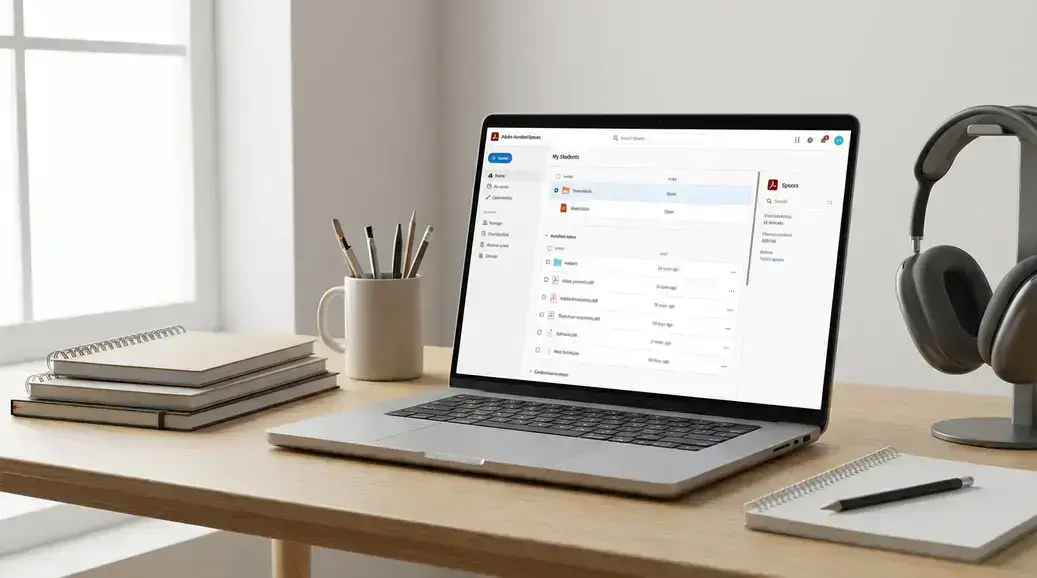 Adobe lança Acrobat Spaces para organizar estudos com IA
