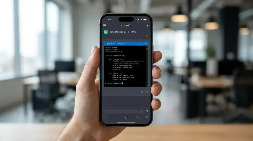 ChatGPT no celular passa a controlar tarefas do Codex no Windows e no Mac