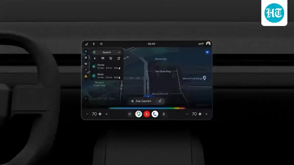 Gemini chega aos carros por atualização e promete assistente de voz mais inteligente