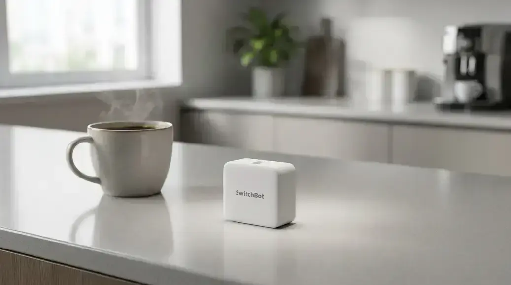 SwitchBot Bot Rechargeable entra no Apple Home com Matter via Hub2