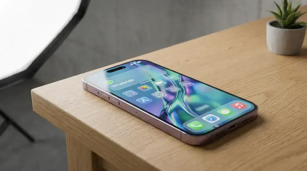 WhatsApp no iPhone ganha visual Liquid Glass: o que muda na interface