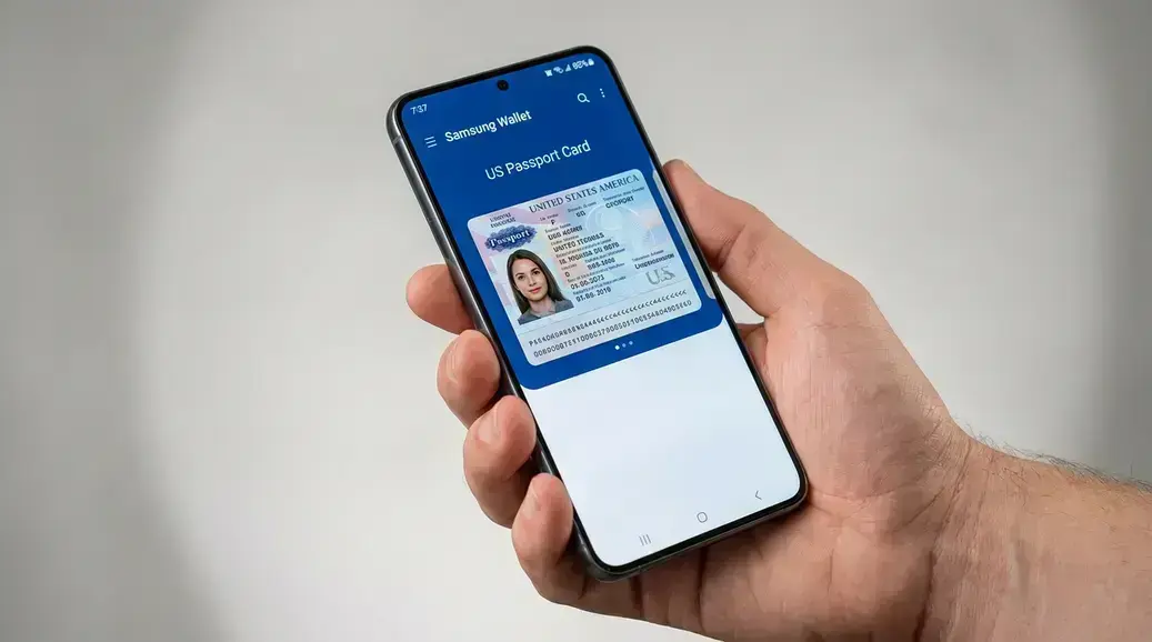 Samsung Wallet libera passaporte digital dos EUA com CLEAR em checkpoints TSA
