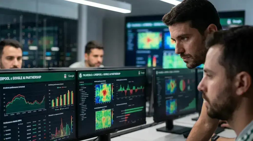 Google leva IA TacticAI ao Palmeiras para análises táticas no futebol